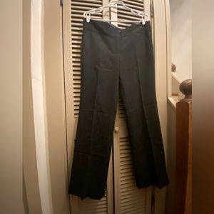 J.Crew, women’s wool trousers, black, 12